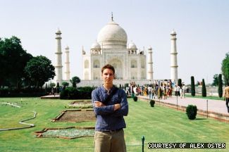 Alex Oster during his term in India.